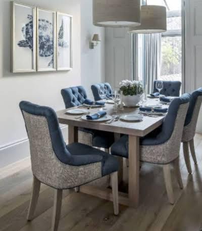 Elegant Black Marble Dining Table